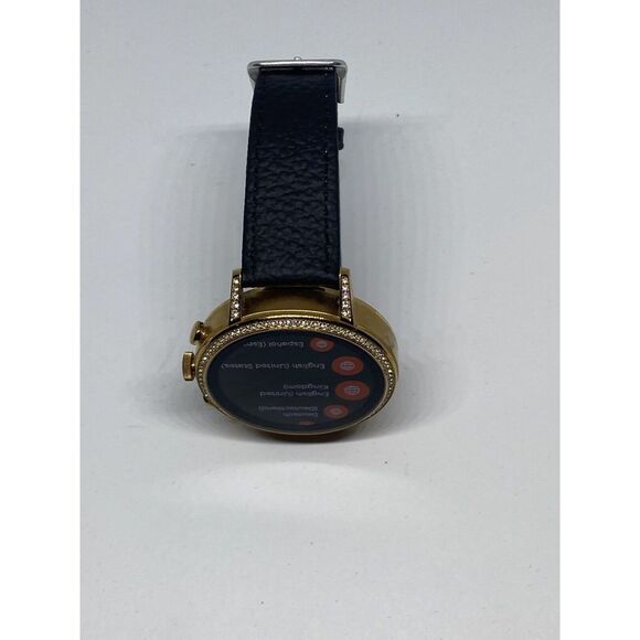 Fossil Gen 4 Authentic Digital Dial Smart Watch Custom Band FTW6015 AB175 - Picture 8 of 10